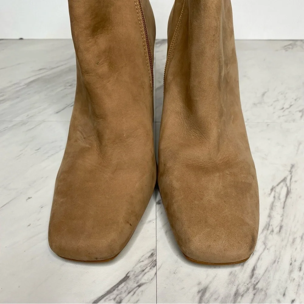 Steve Madden Lourde Tan Nubuck Bootie 8M